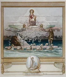 Illustration aus Dantes 